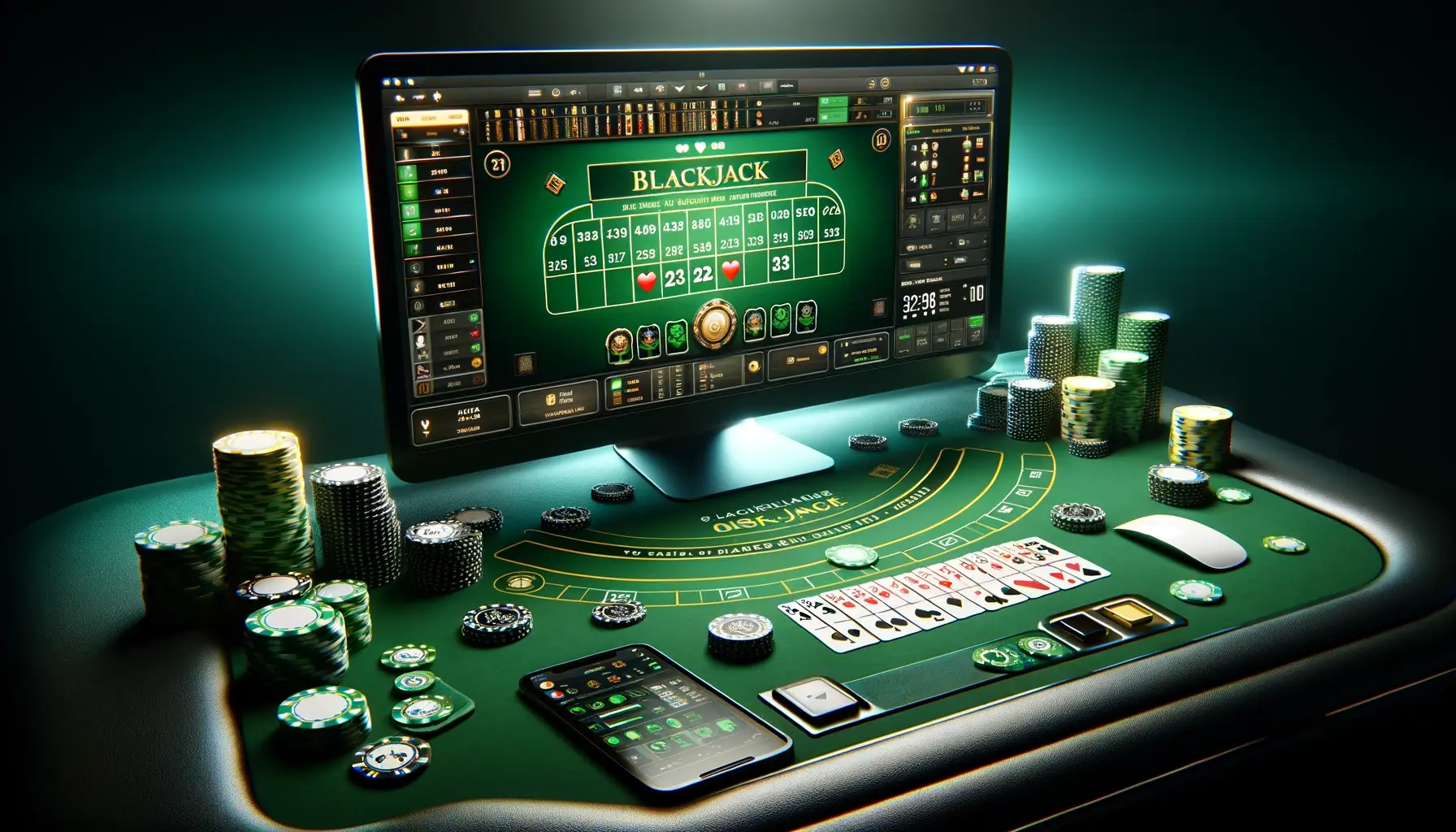 Springbok blackjack game